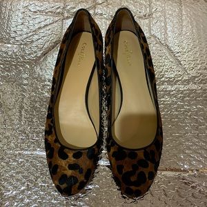 Cole Haan Astoria Leopard Nike Air Ballet Shoes - Size 10.5B